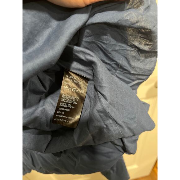 ALLSAINTS SPITALFIELDS AMIKIRI DRESS Size 10 - Picture 9 of 9